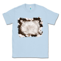 Dusty Blue cowhide frames background Classic Tee - RanaPortraitStore