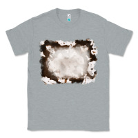 Heather Grey cowhide frames background Classic Tee - RanaPortraitStore