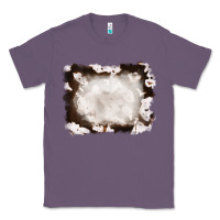 Lavender cowhide frames background Classic Tee - RanaPortraitStore