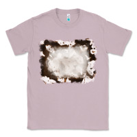 Lilac cowhide frames background Classic Tee - RanaPortraitStore