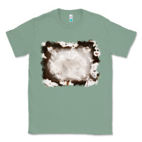 Sage cowhide frames background Classic Tee - RanaPortraitStore