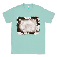 Seafoam cowhide frames background Classic Tee - RanaPortraitStore
