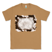 Toasted Coconut cowhide frames background Classic Tee - RanaPortraitStore