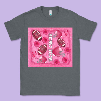 Tackle Cancer Classic Tee Designed By Adodesignshop