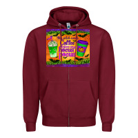 Burgundy this witch needs coffee before any hocus pocus tumbler Zipper Hoodie - BundleAndBundleShop