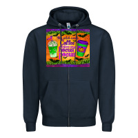 Navy this witch needs coffee before any hocus pocus tumbler Zipper Hoodie - BundleAndBundleShop