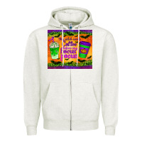 Oatmeal Heather this witch needs coffee before any hocus pocus tumbler Zipper Hoodie - BundleAndBundleShop