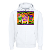 White this witch needs coffee before any hocus pocus tumbler Zipper Hoodie - BundleAndBundleShop