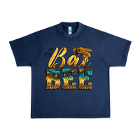Navy Western Queen Bee Urban Heavy Tee - LillyAllenDesigns