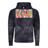 Cloud Black hippie and daisys license plate template Vintage Hoodie - Artiststas