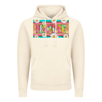 Vintage Artic hippie and daisys license plate template Vintage Hoodie - Artiststas