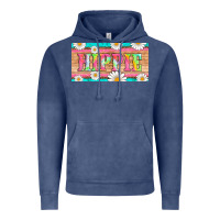 Vintage Denim hippie and daisys license plate template Vintage Hoodie - Artiststas
