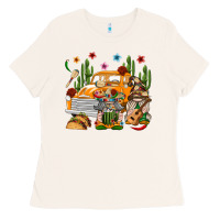 Bone Mexican Gnome Truck Ladies Tee - texasbilliewilder