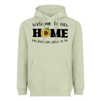 Matcha welcome to our Home Sunflower Heavyweight Hoodie - Bettercallsaul