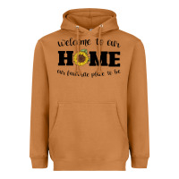Meerkat welcome to our Home Sunflower Heavyweight Hoodie - Bettercallsaul