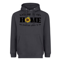 Smoke welcome to our Home Sunflower Heavyweight Hoodie - Bettercallsaul