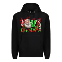 Black love christmas santa Premium Hoodie - texasbilliewilder