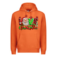 Carrot love christmas santa Premium Hoodie - texasbilliewilder