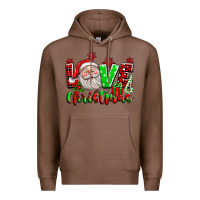 Chestnut love christmas santa Premium Hoodie - texasbilliewilder