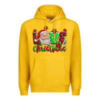 Lemon love christmas santa Premium Hoodie - texasbilliewilder