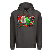 Smoke love christmas santa Premium Hoodie - texasbilliewilder