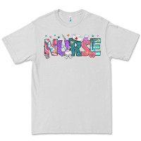 Dove Grey Easter Nurse Easter Day Premium Tee - Neo Western