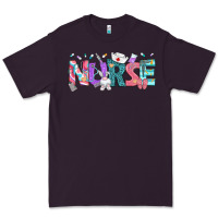 Plum Easter Nurse Easter Day Premium Tee - Neo Western