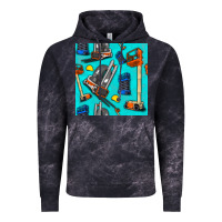 Cloud Black construction vehicles Vintage Hoodie - BundleAndBundleShop