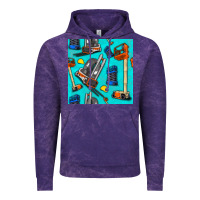 Construction Vehicles Vintage Hoodie | Teevron