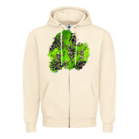 Sandshell halloween patch 3 Zipper Hoodie - BundleAndBundleShop