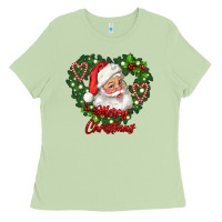 Matcha merry christmas santa Ladies Tee - RanaPortraitStore