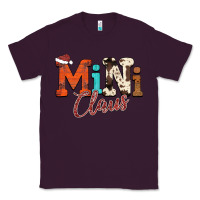 Plum Mini Claus Classic Tee - CowhideDigitalArt