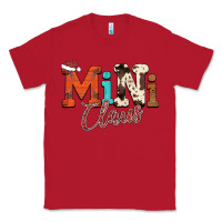 Red Mini Claus Classic Tee - CowhideDigitalArt