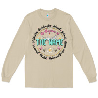 Mushroom by the power of the name Long Sleeve Tee - MaliasSmallBusiness