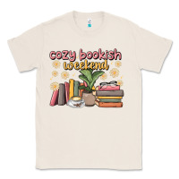 Natural cozy bookish weekend Classic Tee - MaliasSmallBusiness