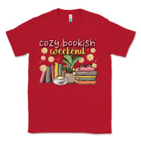 Red cozy bookish weekend Classic Tee - MaliasSmallBusiness