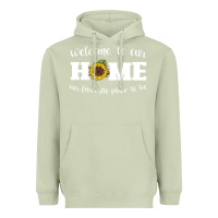 Matcha welcome to our Home Sunflower Heavyweight Hoodie - Bettercallsaul