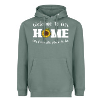 Sage welcome to our Home Sunflower Heavyweight Hoodie - Bettercallsaul