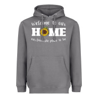 Storm welcome to our Home Sunflower Heavyweight Hoodie - Bettercallsaul