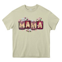 Mossy mama with license letters Heavy Core Tee - Zillion Design Studio