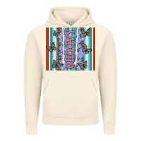 Vintage Artic groovy with flowers and Butterflies Vintage Hoodie - Artiststas