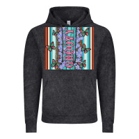 Vintage Black groovy with flowers and Butterflies Vintage Hoodie - Artiststas