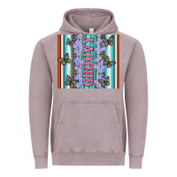 Vintage Zinc groovy with flowers and Butterflies Vintage Hoodie - Artiststas