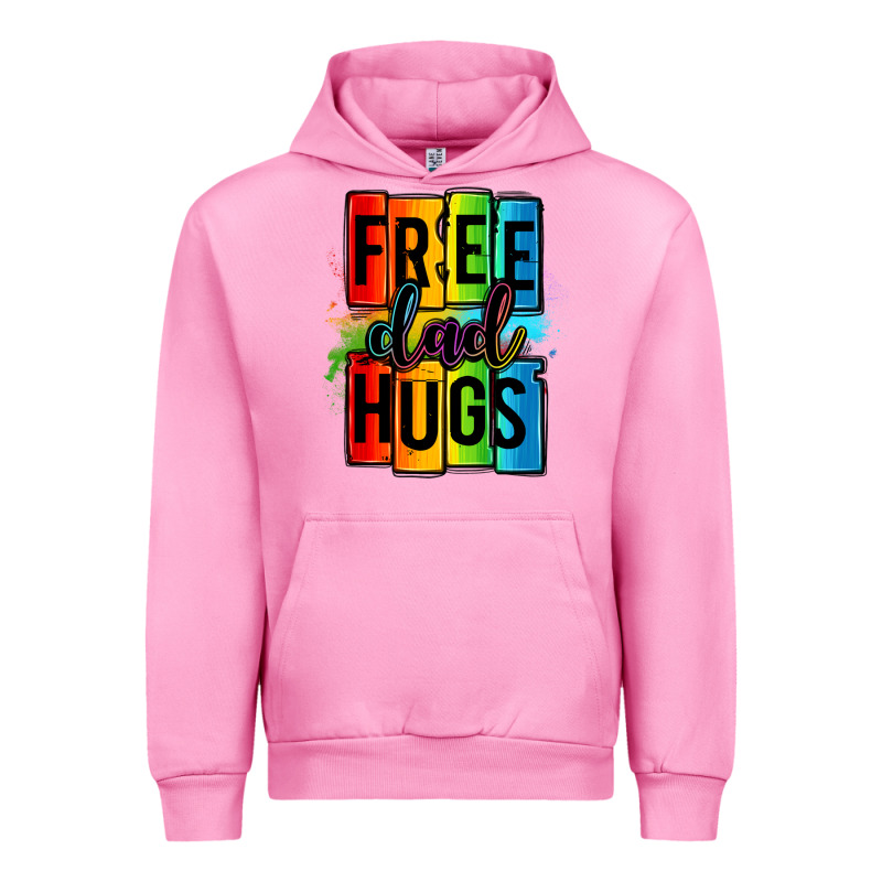 Free Dad Hugs Urban Hoodie by OliviaCreatesArt | Teevron