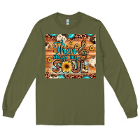 Army Green then sings my soul treble clef Long Sleeve Tee - JahusDesignShop