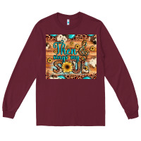 Burgundy then sings my soul treble clef Long Sleeve Tee - JahusDesignShop