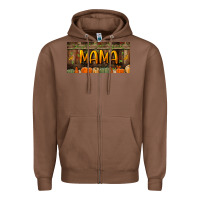 Chestnut mama license plate Zipper Hoodie - BundleAndBundleShop
