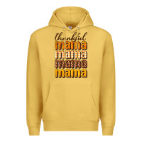 Antique Gold Thankful mama Premium Hoodie - NancyCooperArtShop