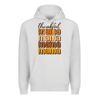 Dove Grey Thankful mama Premium Hoodie - NancyCooperArtShop