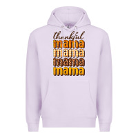 Lilac Thankful mama Premium Hoodie - NancyCooperArtShop